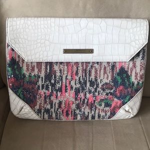 Rachel Roy envelope clutch.